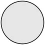 Black round wall mirror Ø 40 cm by vidaXL, Mirrors - Ref: Foro24-348185, Price: 30,09 €, Discount: %