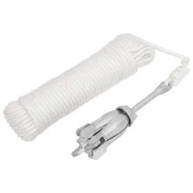 Ancla plegable con cuerda hierro maleable plateado 1,5 kg de vidaXL, Anclas - Ref: Foro24-94284, Precio: 26,81 €, Descuento: %