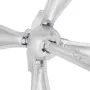 Folding anchor with silver malleable iron rope 1.5 kg by vidaXL, Anchors - Ref: Foro24-94284, Price: 26,81 €, Discount: %