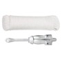 Ancla plegable con cuerda hierro maleable plateado 3,2 kg de vidaXL, Anclas - Ref: Foro24-94286, Precio: 38,97 €, Descuento: %
