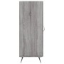 Aparador madera de ingeniería gris Sonoma 34,5x34x90 cm de vidaXL, Aparadores - Ref: Foro24-828514, Precio: 63,38 €, Descuent...