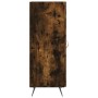 Aparador madera de ingeniería roble ahumado 34,5x34x90 cm de vidaXL, Aparadores - Ref: Foro24-828513, Precio: 58,03 €, Descue...