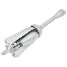 Ancla plegable hierro maleable plateado 2,5 kg de vidaXL, Anclas - Ref: Foro24-94282, Precio: 24,22 €, Descuento: %