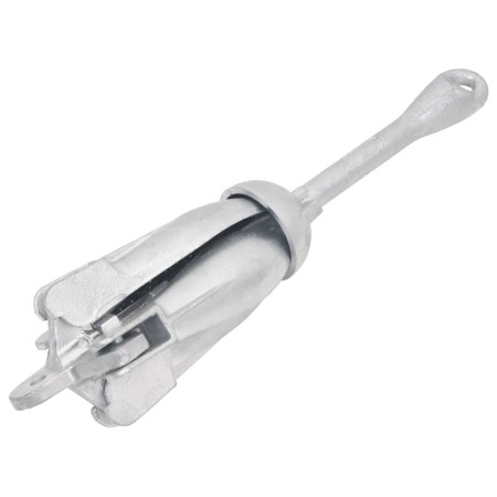 Ancla plegable hierro maleable plateado 2,5 kg de vidaXL, Anclas - Ref: Foro24-94282, Precio: 24,22 €, Descuento: %