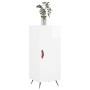 Aparador de madera contrachapada blanco brillante 34,5x34x90 cm de vidaXL, Aparadores - Ref: Foro24-828510, Precio: 62,57 €, ...