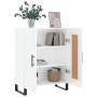Aparador de madera contrachapada blanco brillante 69,5x34x90 cm de vidaXL, Aparadores - Ref: Foro24-830222, Precio: 92,55 €, ...