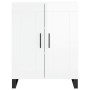 Aparador de madera contrachapada blanco brillante 69,5x34x90 cm de vidaXL, Aparadores - Ref: Foro24-830222, Precio: 92,55 €, ...