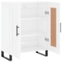 Aparador de madera contrachapada blanco brillante 69,5x34x90 cm de vidaXL, Aparadores - Ref: Foro24-830222, Precio: 92,55 €, ...