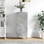 Aparador de madera contrachapada gris hormigón 34,5x34x90 cm de vidaXL, Aparadores - Ref: Foro24-828520, Precio: 56,79 €, Des...