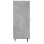 Aparador de madera contrachapada gris hormigón 34,5x34x90 cm de vidaXL, Aparadores - Ref: Foro24-828520, Precio: 56,79 €, Des...