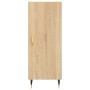 Aparador madera contrachapada color roble Sonoma 34,5x34x90 cm de vidaXL, Aparadores - Ref: Foro24-828519, Precio: 56,79 €, D...