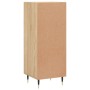 Aparador madera contrachapada color roble Sonoma 34,5x34x90 cm de vidaXL, Aparadores - Ref: Foro24-828519, Precio: 56,79 €, D...