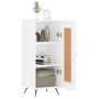 Aparador de madera contrachapada blanco brillante 34,5x34x90 cm de vidaXL, Aparadores - Ref: Foro24-830414, Precio: 62,48 €, ...