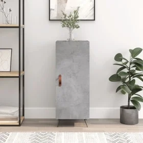 Concrete gray plywood sideboard 34.5x34x90 cm by vidaXL, Sideboards - Ref: Foro24-828512, Price: 56,62 €, Discount: %