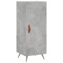 Aparador de madera contrachapada gris hormigón 34,5x34x90 cm de vidaXL, Aparadores - Ref: Foro24-828512, Precio: 57,32 €, Des...