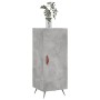 Aparador de madera contrachapada gris hormigón 34,5x34x90 cm de vidaXL, Aparadores - Ref: Foro24-828512, Precio: 57,32 €, Des...