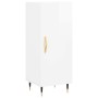 Aparador de madera contrachapada blanco brillante 34,5x34x90 cm de vidaXL, Aparadores - Ref: Foro24-828518, Precio: 61,86 €, ...