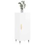 Aparador de madera contrachapada blanco brillante 34,5x34x90 cm de vidaXL, Aparadores - Ref: Foro24-828518, Precio: 61,86 €, ...