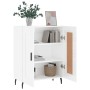 Aparador de madera contrachapada blanco brillante 69,5x34x90 cm de vidaXL, Aparadores - Ref: Foro24-830214, Precio: 87,10 €, ...