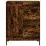 Aparador de madera de ingeniería roble ahumado 69,5x34x90 cm de vidaXL, Aparadores - Ref: Foro24-830265, Precio: 100,42 €, De...
