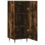 Smoked oak engineered wood sideboard 34.5x34x90 cm by vidaXL, Sideboards - Ref: Foro24-828521, Price: 56,75 €, Discount: %