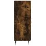 Smoked oak engineered wood sideboard 34.5x34x90 cm by vidaXL, Sideboards - Ref: Foro24-828521, Price: 56,75 €, Discount: %