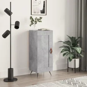 Aparador de madera contrachapada gris hormigón 34,5x34x90 cm de vidaXL, Aparadores - Ref: Foro24-830416, Precio: 56,31 €, Des...