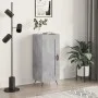 Aparador de madera contrachapada gris hormigón 34,5x34x90 cm de vidaXL, Aparadores - Ref: Foro24-830416, Precio: 56,31 €, Des...