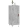 Aparador de madera contrachapada gris hormigón 34,5x34x90 cm de vidaXL, Aparadores - Ref: Foro24-830416, Precio: 56,31 €, Des...