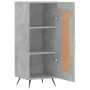 Aparador de madera contrachapada gris hormigón 34,5x34x90 cm de vidaXL, Aparadores - Ref: Foro24-830416, Precio: 56,31 €, Des...