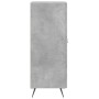 Aparador de madera contrachapada gris hormigón 34,5x34x90 cm de vidaXL, Aparadores - Ref: Foro24-830416, Precio: 57,00 €, Des...