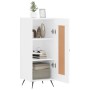 Aparador madera de ingeniería blanco 34,5x34x90 cm de vidaXL, Aparadores - Ref: Foro24-830412, Precio: 59,23 €, Descuento: %