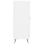 Aparador madera de ingeniería blanco 34,5x34x90 cm de vidaXL, Aparadores - Ref: Foro24-830412, Precio: 59,23 €, Descuento: %