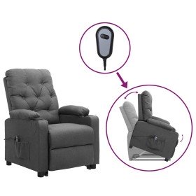 Sillón elevable tela gris claro en Sillones | Comprar online en Foru.es