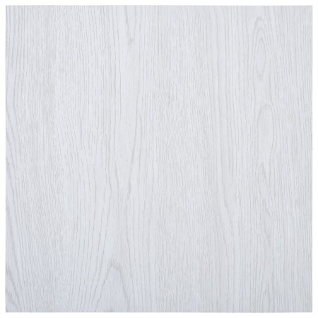 Lamas para suelo autoadhesivas PVC blanco 5,11 m² en Materiales de construcción | Comprar online en Foru.es