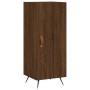 Aparador madera de ingeniería marrón roble 34,5x34x90 cm de vidaXL, Aparadores - Ref: Foro24-828515, Precio: 59,29 €, Descuen...