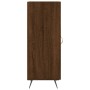 Aparador madera de ingeniería marrón roble 34,5x34x90 cm de vidaXL, Aparadores - Ref: Foro24-828515, Precio: 59,29 €, Descuen...
