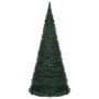 Árbol de Navidad artificial emergente con tira LED verde 210 cm de vidaXL, Arboles de navidad - Ref: Foro24-321525, Precio: 1...