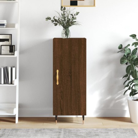 Aparador madera de ingeniería marrón roble 34,5x34x90 cm de vidaXL, Aparadores - Ref: Foro24-828523, Precio: 59,39 €, Descuen...