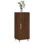 Aparador madera de ingeniería marrón roble 34,5x34x90 cm de vidaXL, Aparadores - Ref: Foro24-828523, Precio: 59,39 €, Descuen...