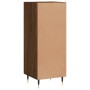 Aparador madera de ingeniería marrón roble 34,5x34x90 cm de vidaXL, Aparadores - Ref: Foro24-828523, Precio: 59,39 €, Descuen...