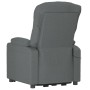 Sillón reclinable eléctrico de tela gris oscuro en Sillones | Comprar online en Foru.es