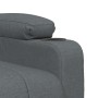 Sillón reclinable eléctrico de tela gris oscuro en Sillones | Comprar online en Foru.es