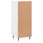Aparador madera de ingeniería blanco 34,5x34x90 cm de vidaXL, Aparadores - Ref: Foro24-828516, Precio: 58,37 €, Descuento: %