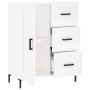 Aparador de madera de ingeniería blanco 69,5x34x90 cm de vidaXL, Aparadores - Ref: Foro24-830260, Precio: 100,21 €, Descuento: %