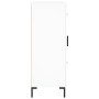Aparador de madera de ingeniería blanco 69,5x34x90 cm de vidaXL, Aparadores - Ref: Foro24-830260, Precio: 100,21 €, Descuento: %