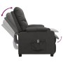 Sillón reclinable eléctrico de tela gris oscuro en Sillones | Comprar online en Foru.es