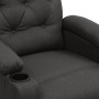 Sillón reclinable eléctrico de tela gris oscuro en Sillones | Comprar online en Foru.es