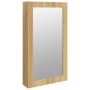 Espejo con joyero y luces LED para pared de vidaXL, Espejos - Ref: Foro24-353231, Precio: 80,74 €, Descuento: %