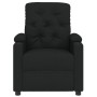 Sillón reclinable eléctrico de tela negro en Sillones | Comprar online en Foru.es